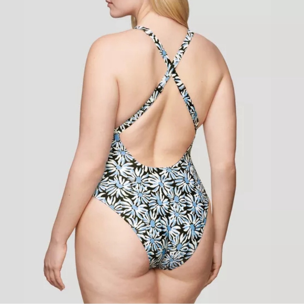 Cuup the plunge one piece swim bloom cloud xl